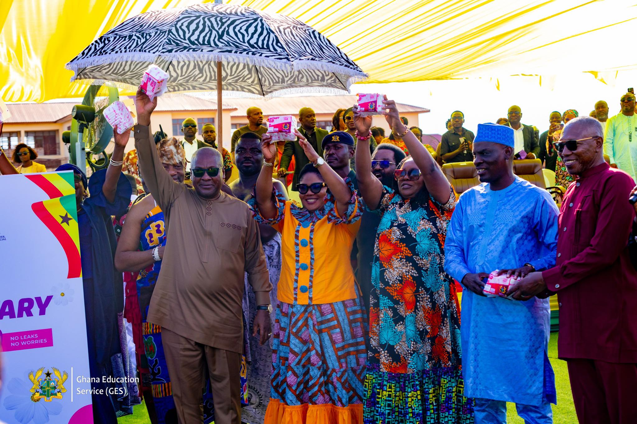 Launching of Free Sanitary Pad to 2 million School Girls in Public Basic and Secondary Schools across Ghana