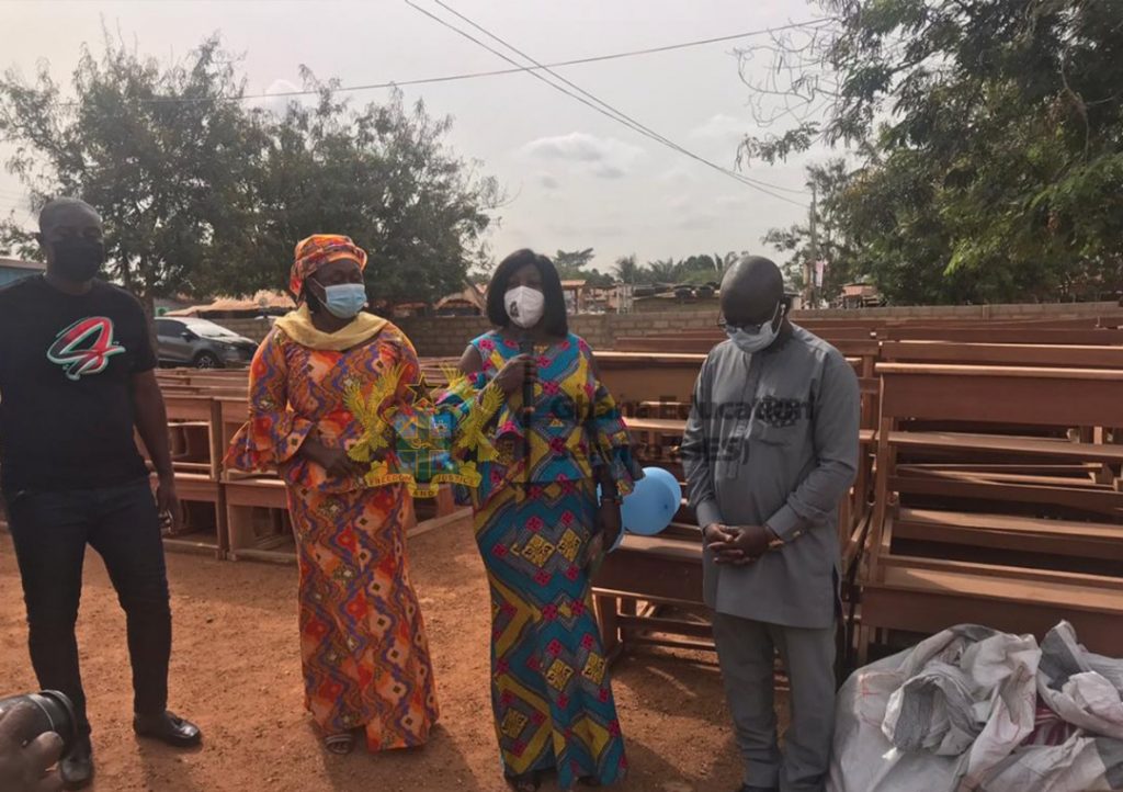 GES DG Celebrates Birthday with Staff and Pupils of Ashongman Presby Basic Schools