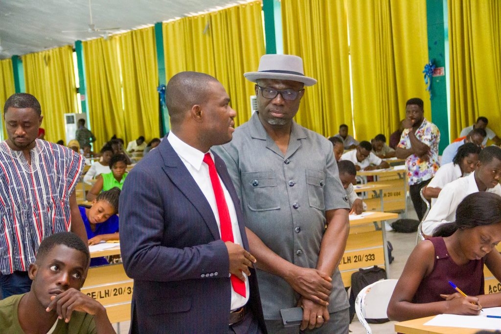 Ag. DG Joined The Registrar of NTC And Principal of The Accra College
